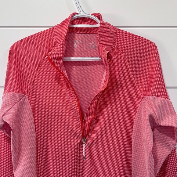 Antigua long sleeve 1/2 zip activewear top golf top size L - Picture 10 of 15
